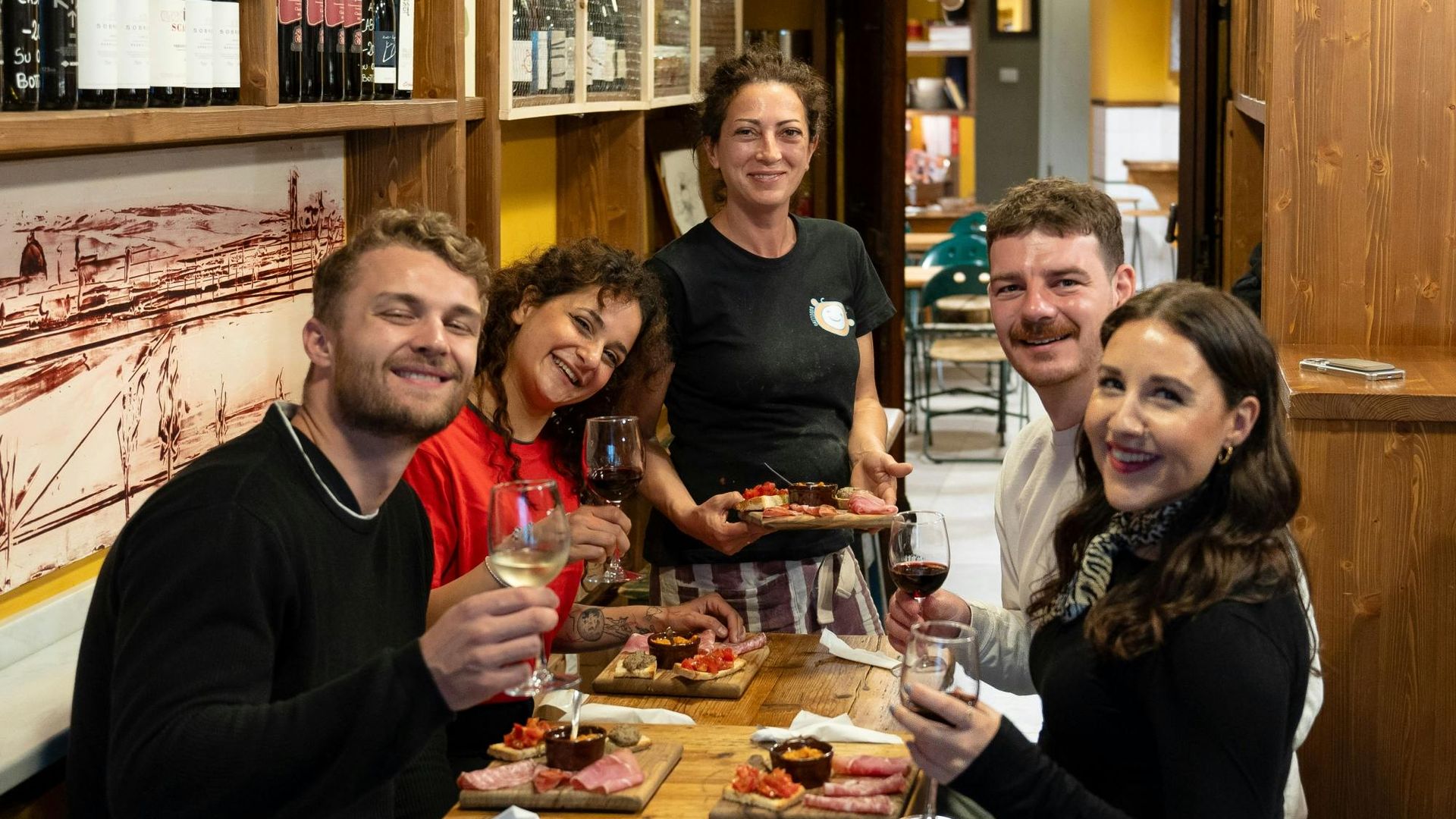 Florence: Evening Food Tour with Tasting Stops and Steak Dinner