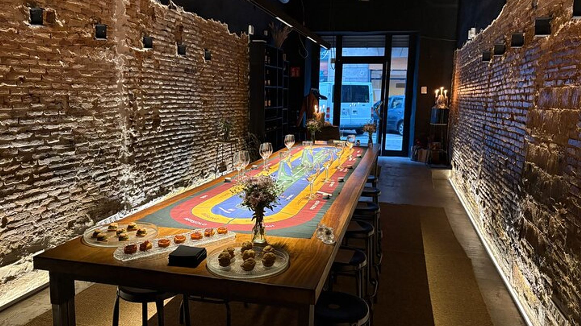 Barcelona Wine Tasting Experience With Casino Games and Snacks