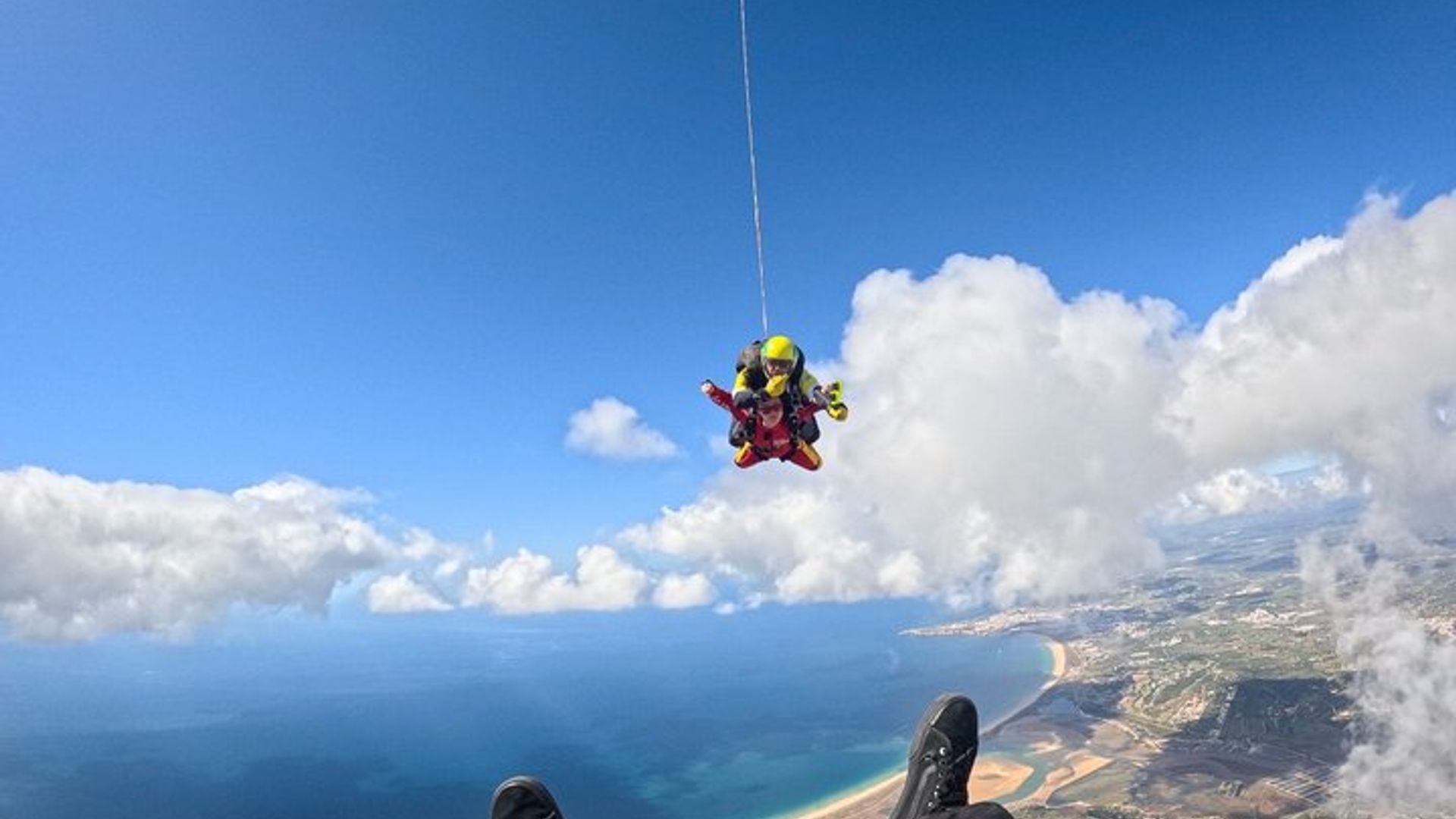 Algarve Tandem Fallschirmsprung aus 15.000 Fuß (4.572 Meter)