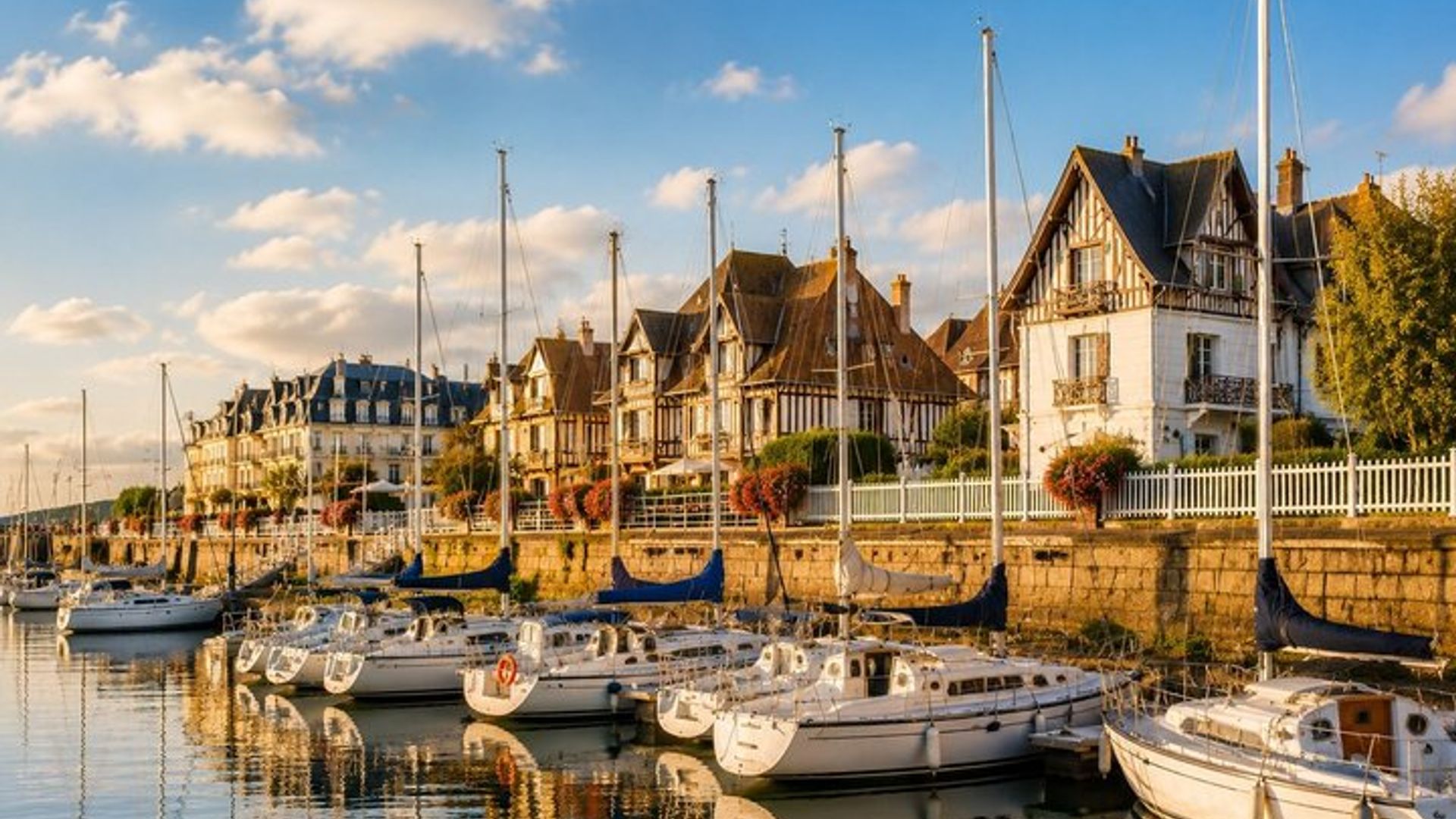Coastal Views in Honfleur and Deauville From Le Havre