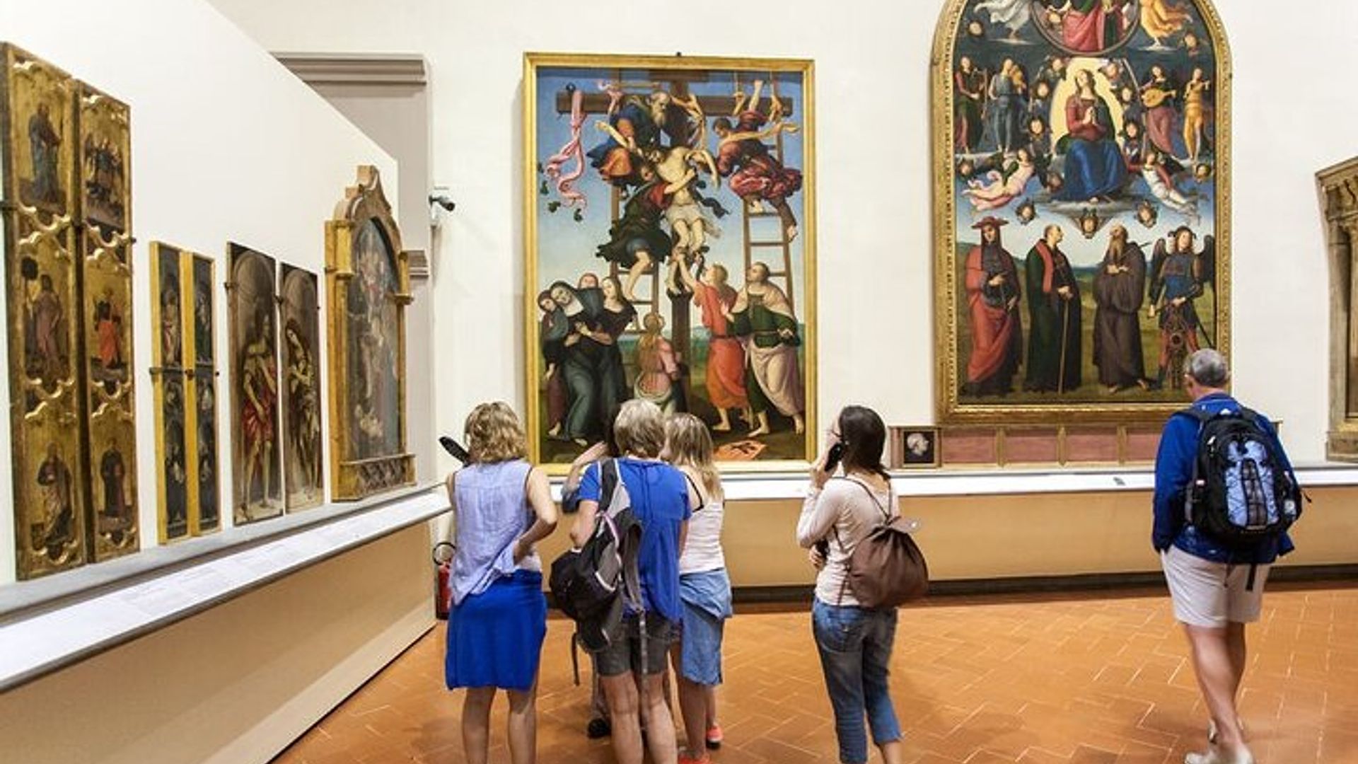 Visite de la galerie Florence coupe-file de l'Académie