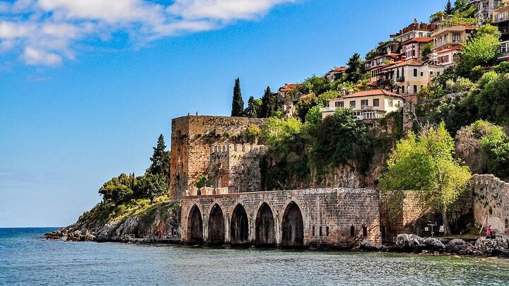 Alanya City Tour, Boat Trip & Cable Car with Transfer from Side