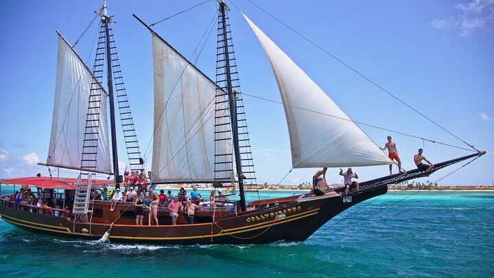 Aruba: Jolly Pirate Cruise With Snorkeling, Open Bar, Lunch