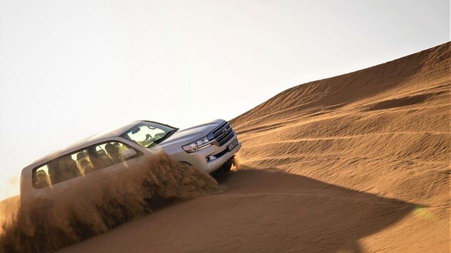 Dubai Desert Safari with Camel Ride and BBQ Dinner