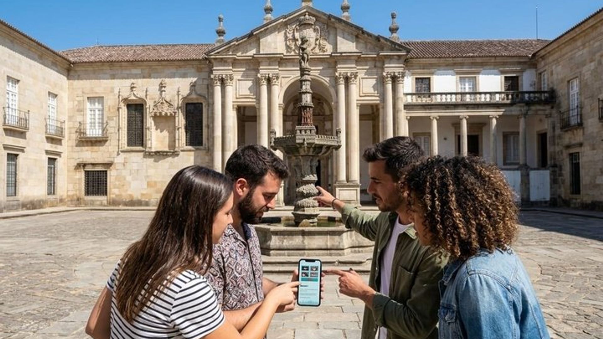 Selbstgeführte Geheimnisse von Braga Exploration Game Tour