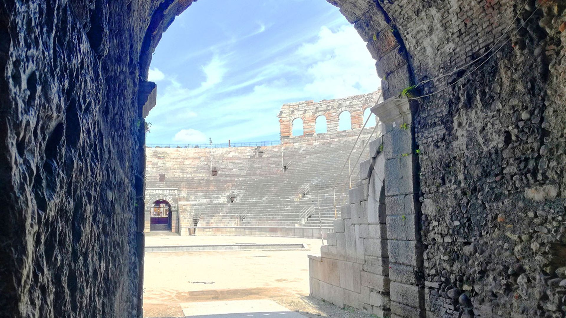 The Arena di Verona at the Gladiators’ Time
