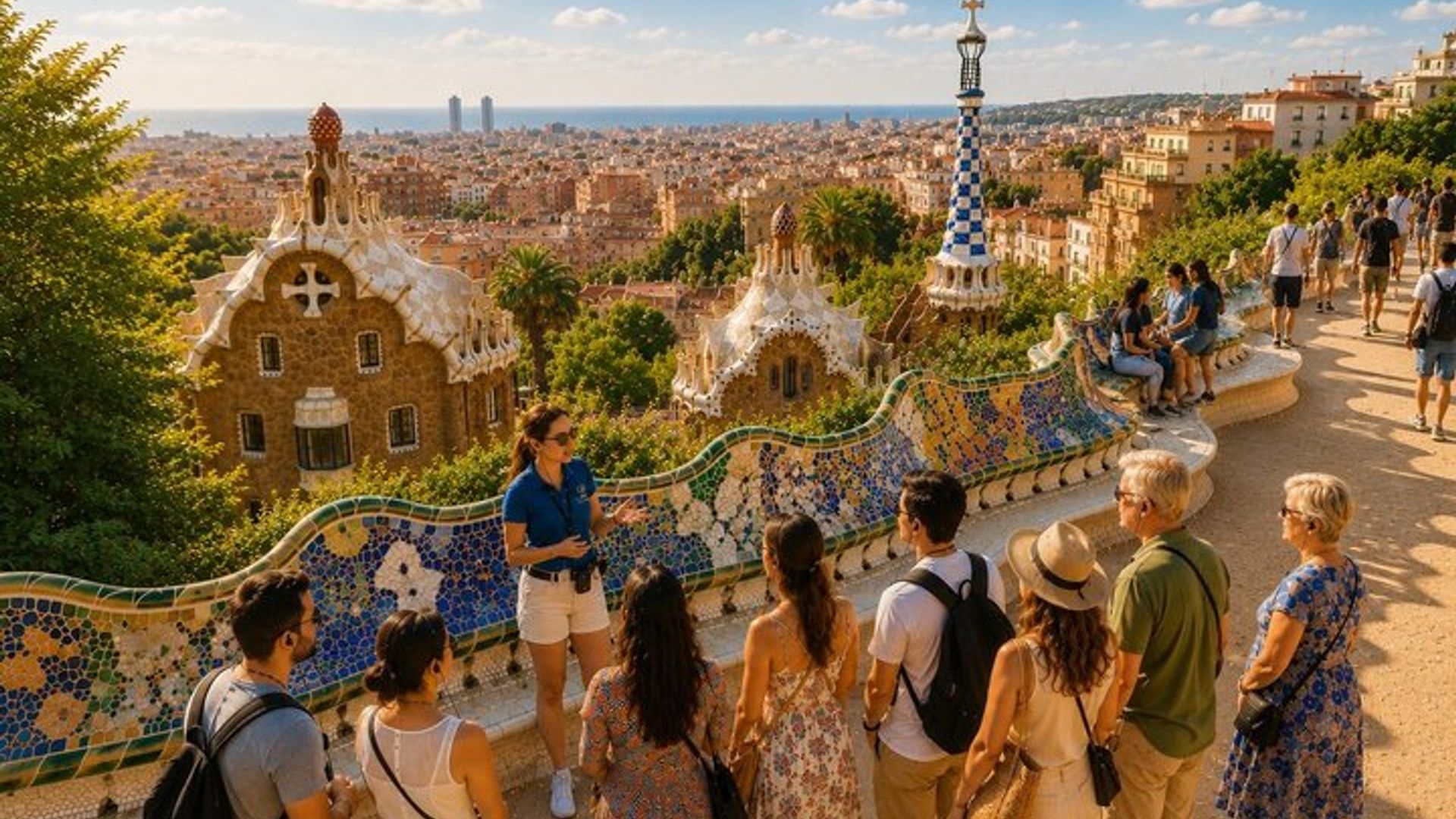 Park Güell Guided Tour with Skip the Line Tickets