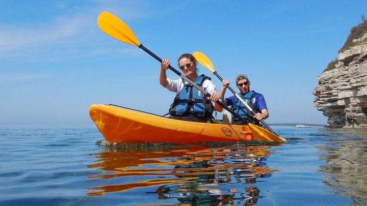 Pula Cliffs & Cave Kayaking and Snorkeling Adventure Tour