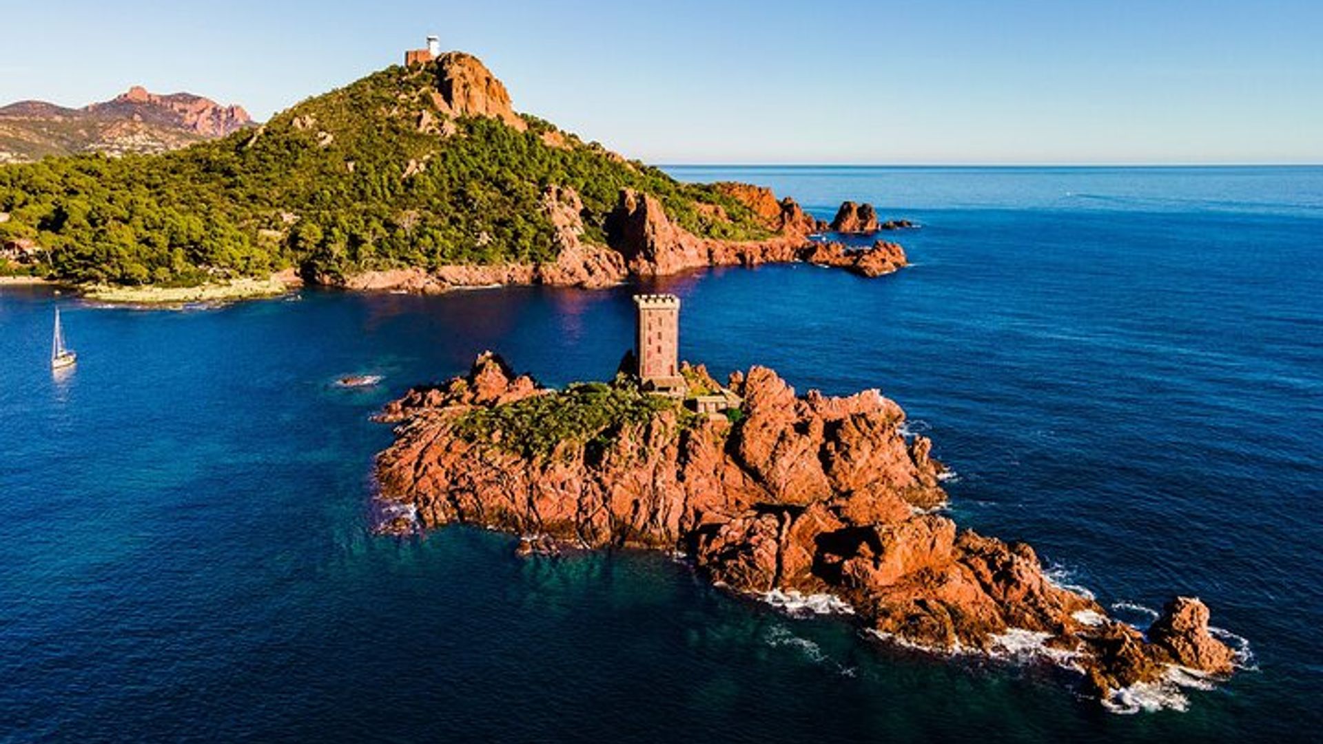 Snorkeling Apéro 3h00 autour de l'Ile d'Or au coucher du soleil