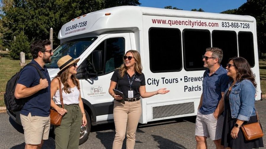 Charlotte City Guided Shared Van Tour