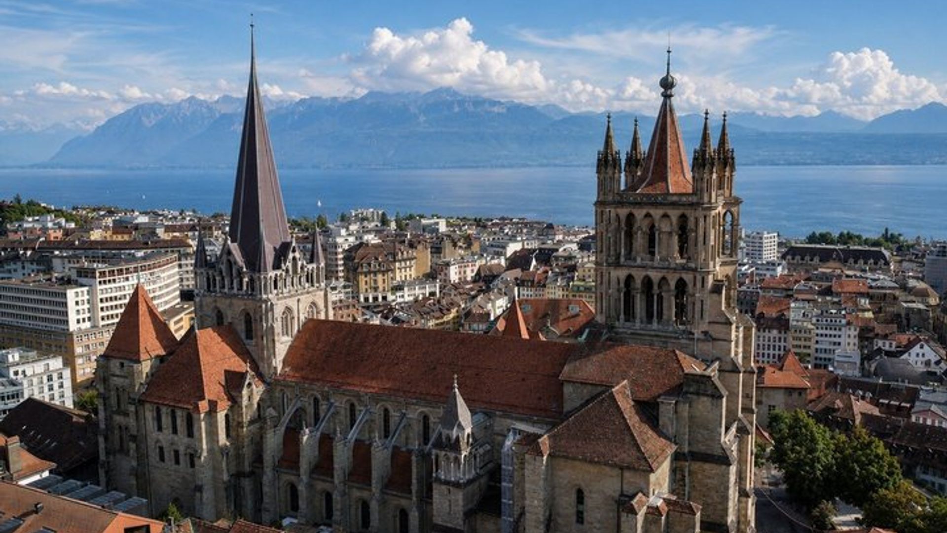 Visite audio du lac Léman en voiture autonome au départ de Lausanne/Montreux