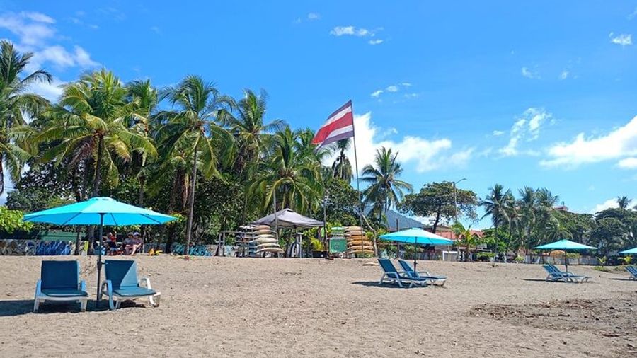 Two-Hour Group Surfing Lessons with Beach Chair Hire, Jaco