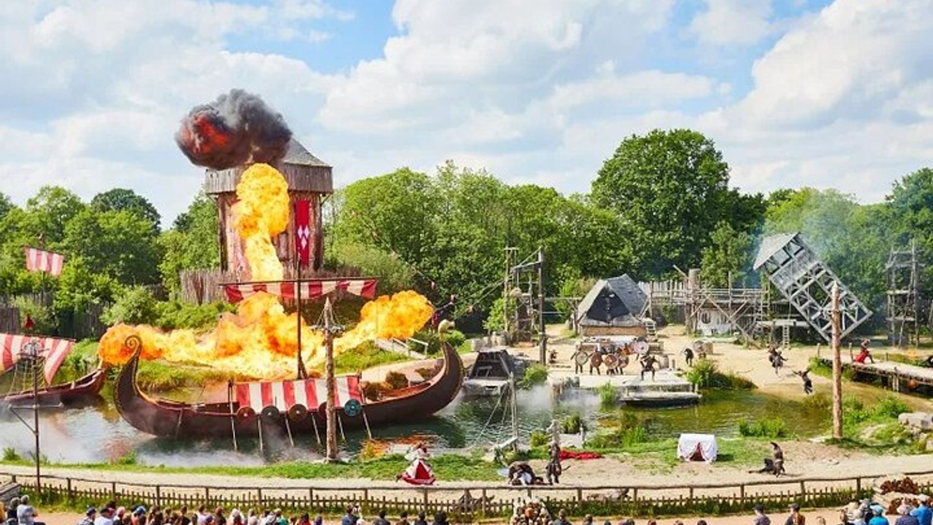 Entrada al Puy du Fou, un parque único en la región de Vendée