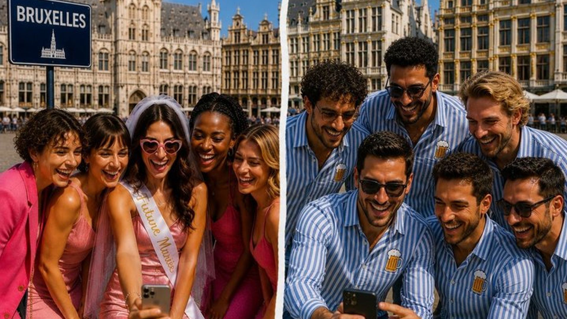 Equipos EVG y EVJF City Challenge de Bruselas