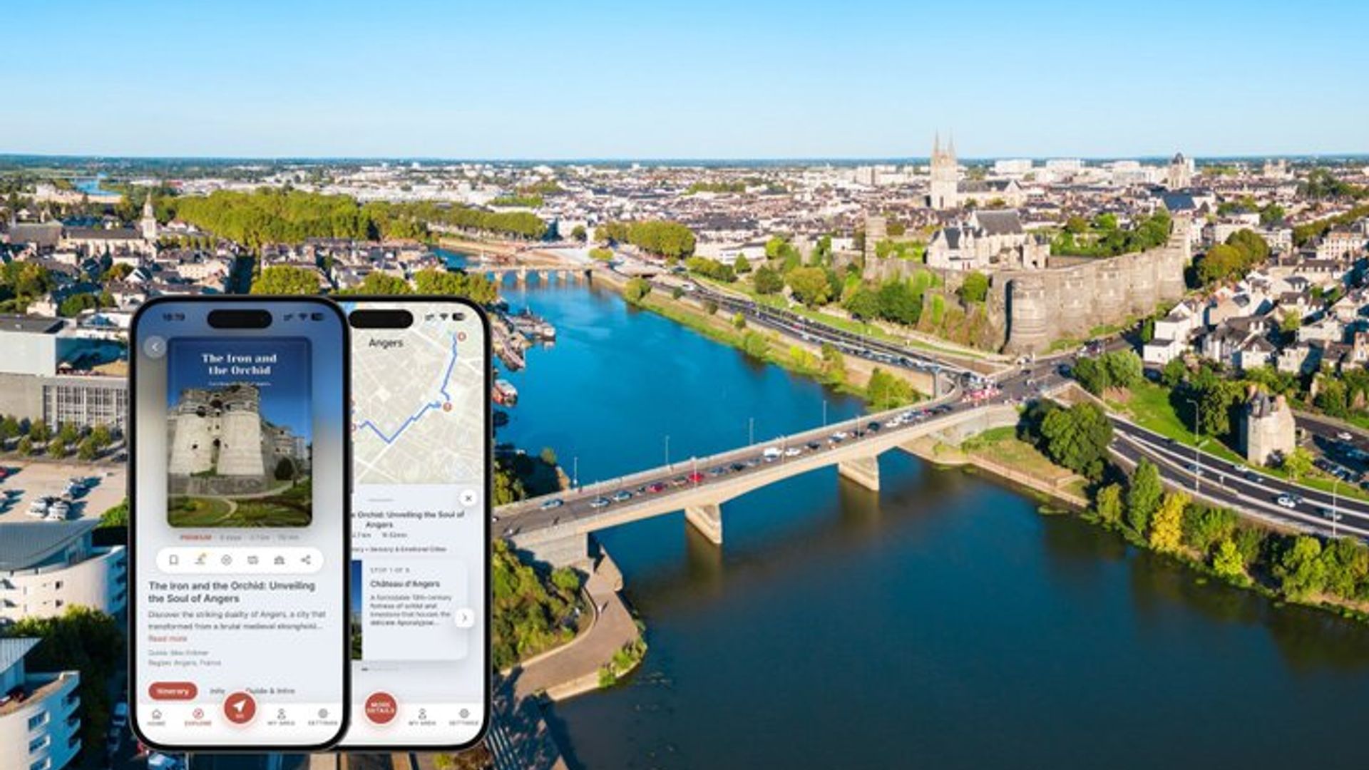 Desvelando el alma del recorrido de podcast autoguiado de Angers