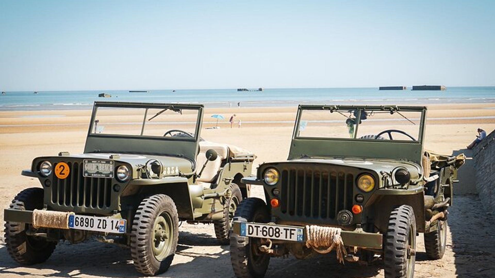 Normandy WW2 Classic Jeep Tour