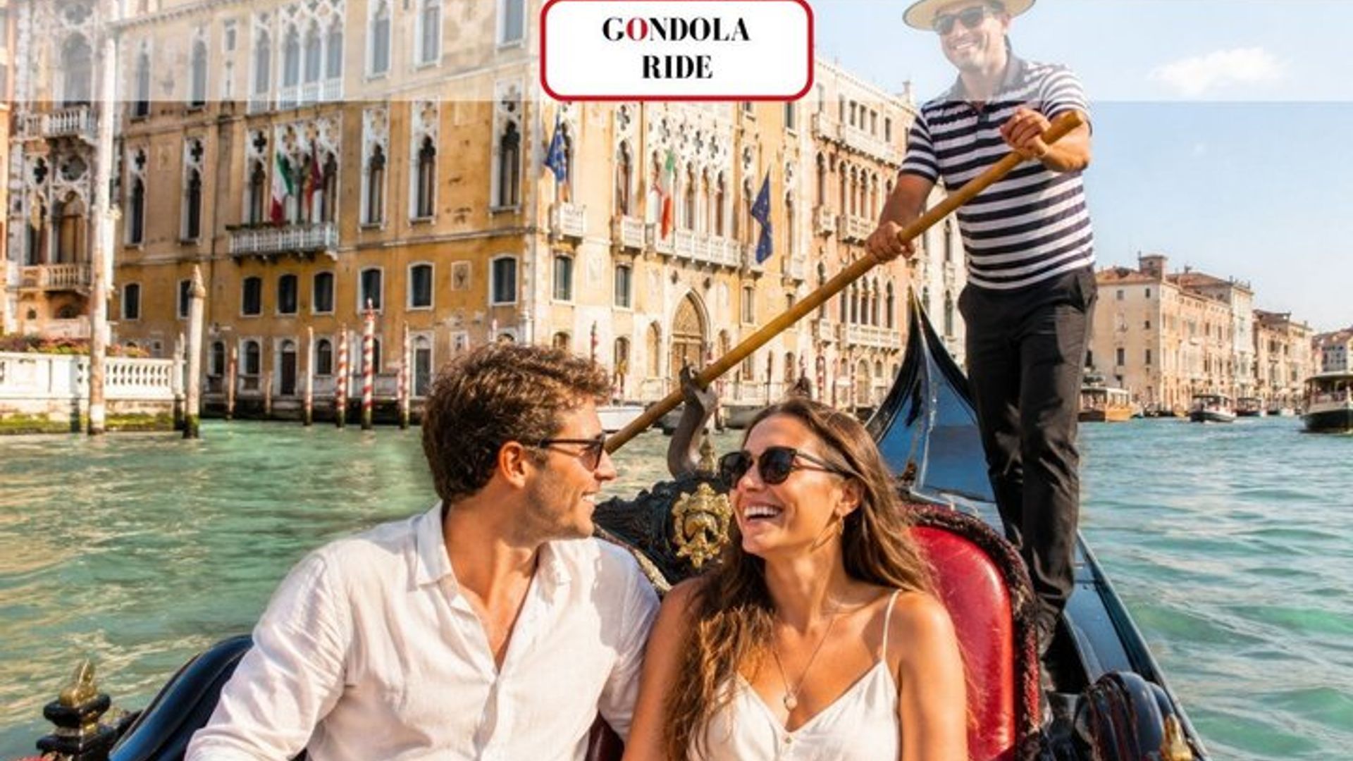 Skip the line Grand Canal Gondola Ride in Venice