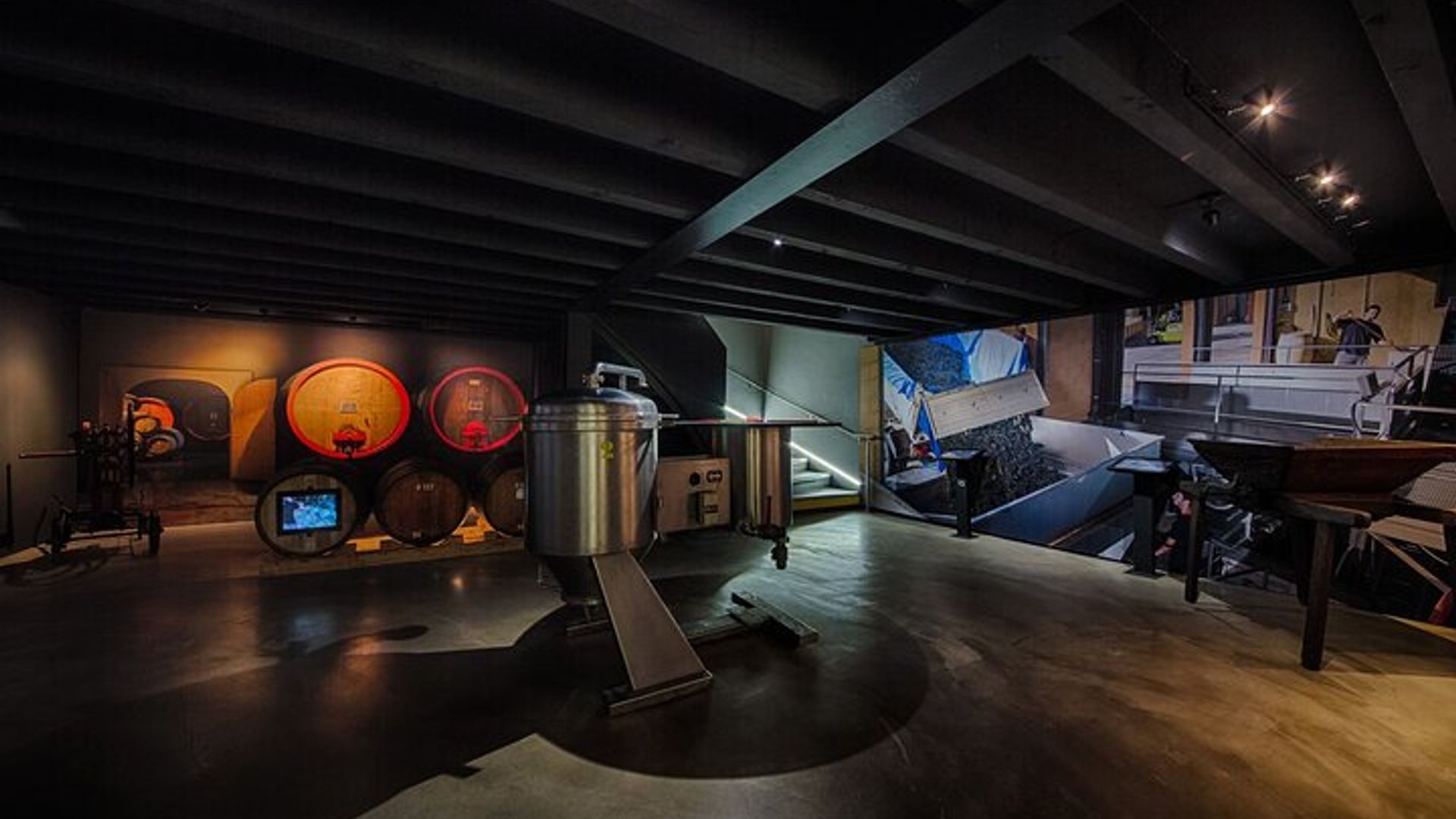 El sendero de descubrimiento en la Maison Brotte