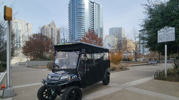 Charlotte: Small-Group Street Art and Murals Golf Cart Tour