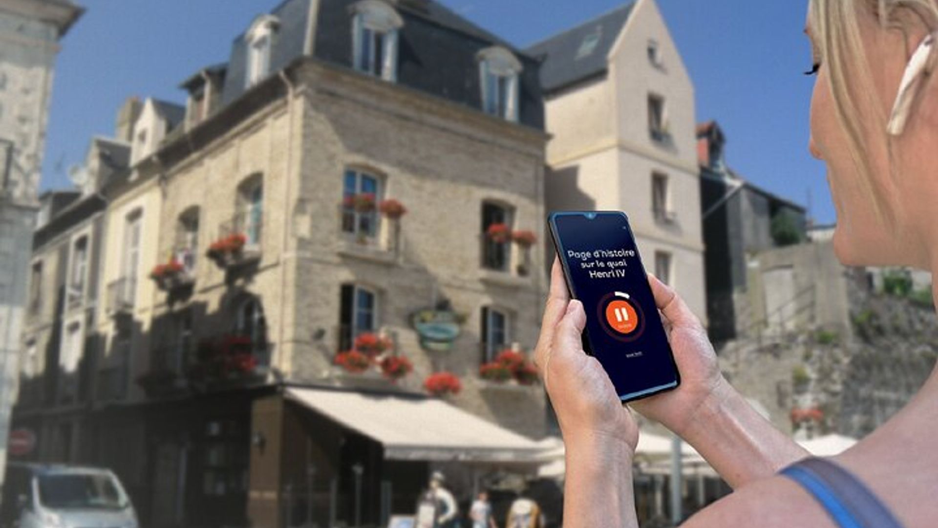 Dieppe Audio guided walking tour 2h and 22 audio commentary