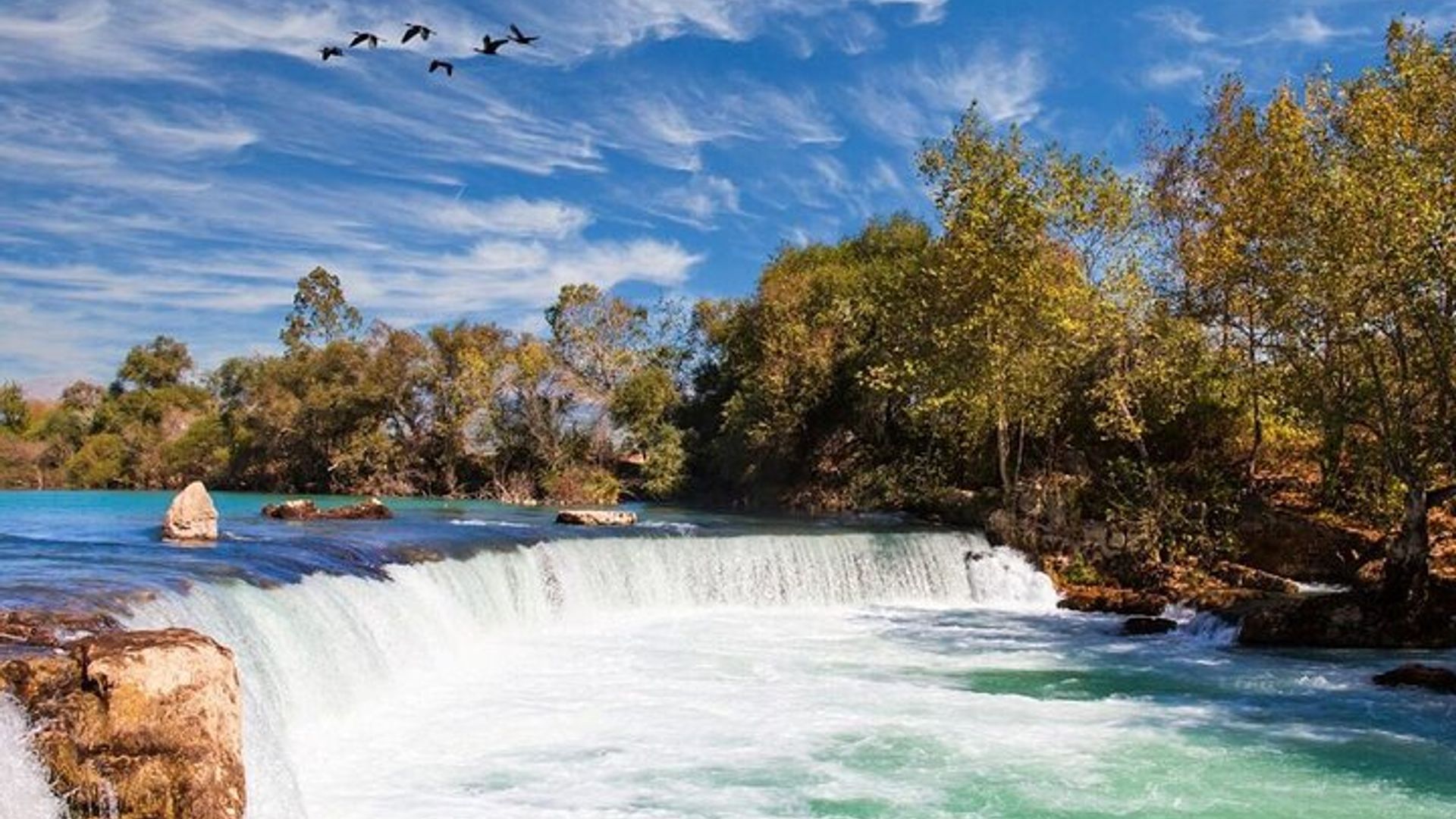 Manavgat River Boat, Bazaar, Waterfall Tour from Belek