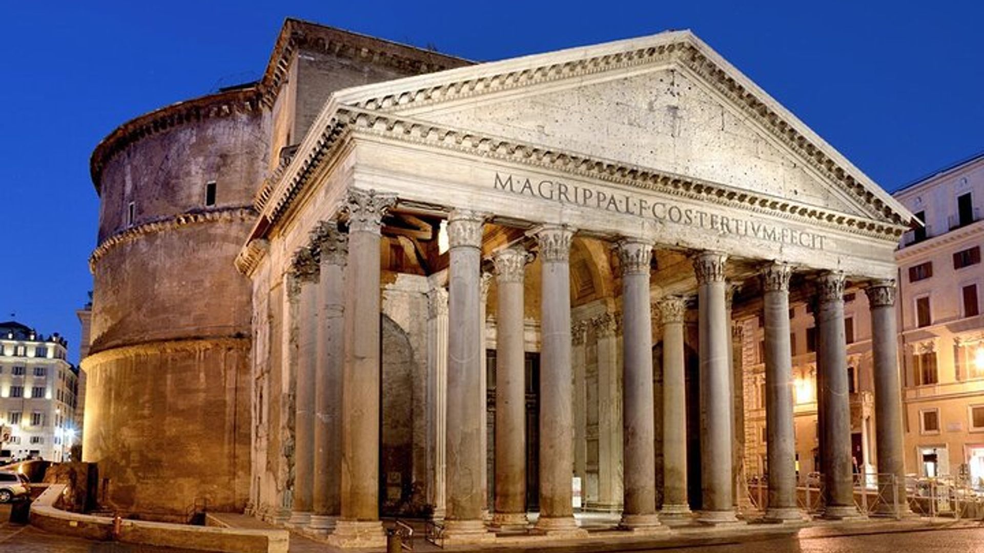 Rome Night Tour with Trevi Fountain, Navona, Spanish Steps