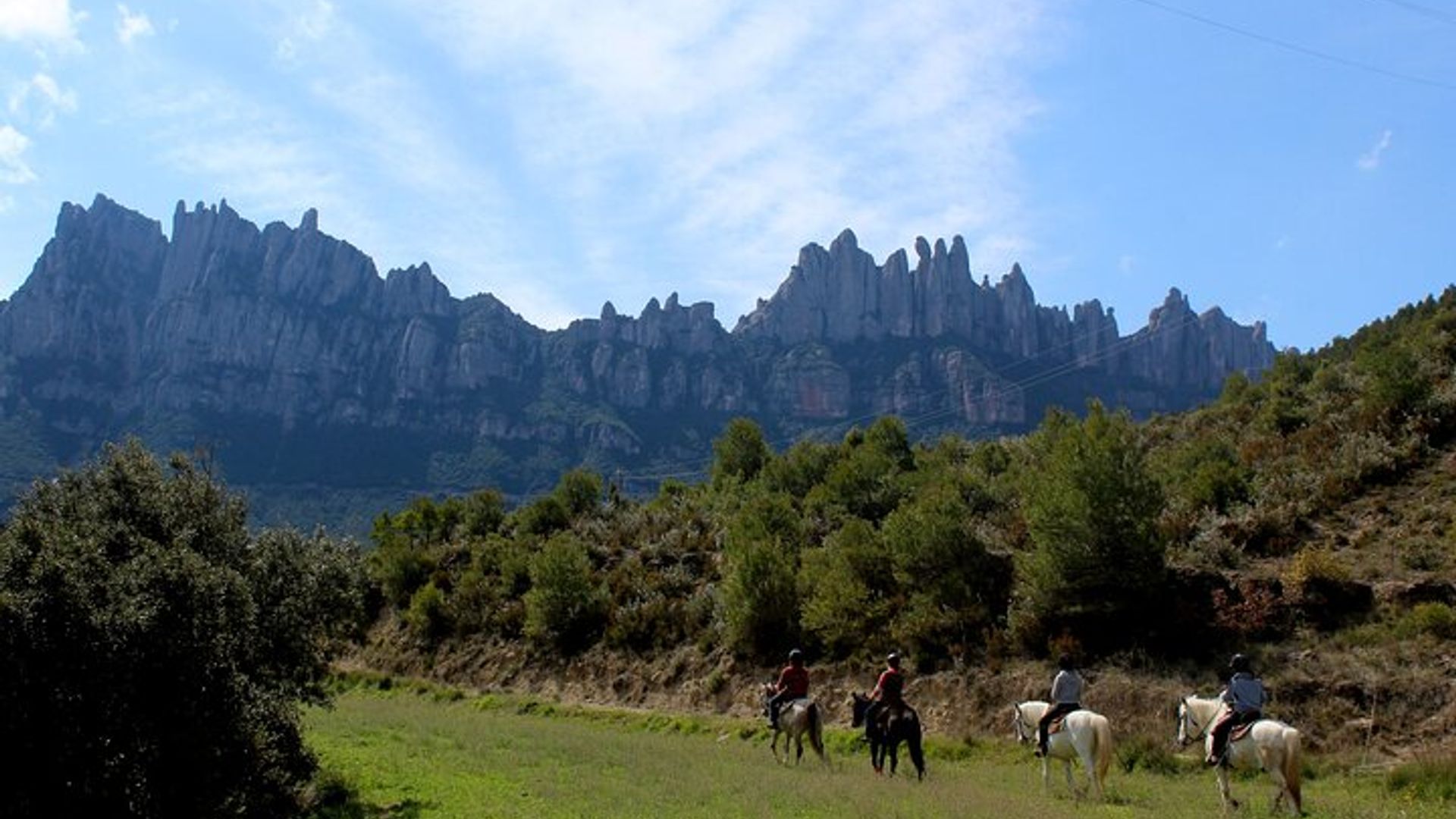Barcelona Hiking and Horseback Riding Day Trip in Montserrat image 1
