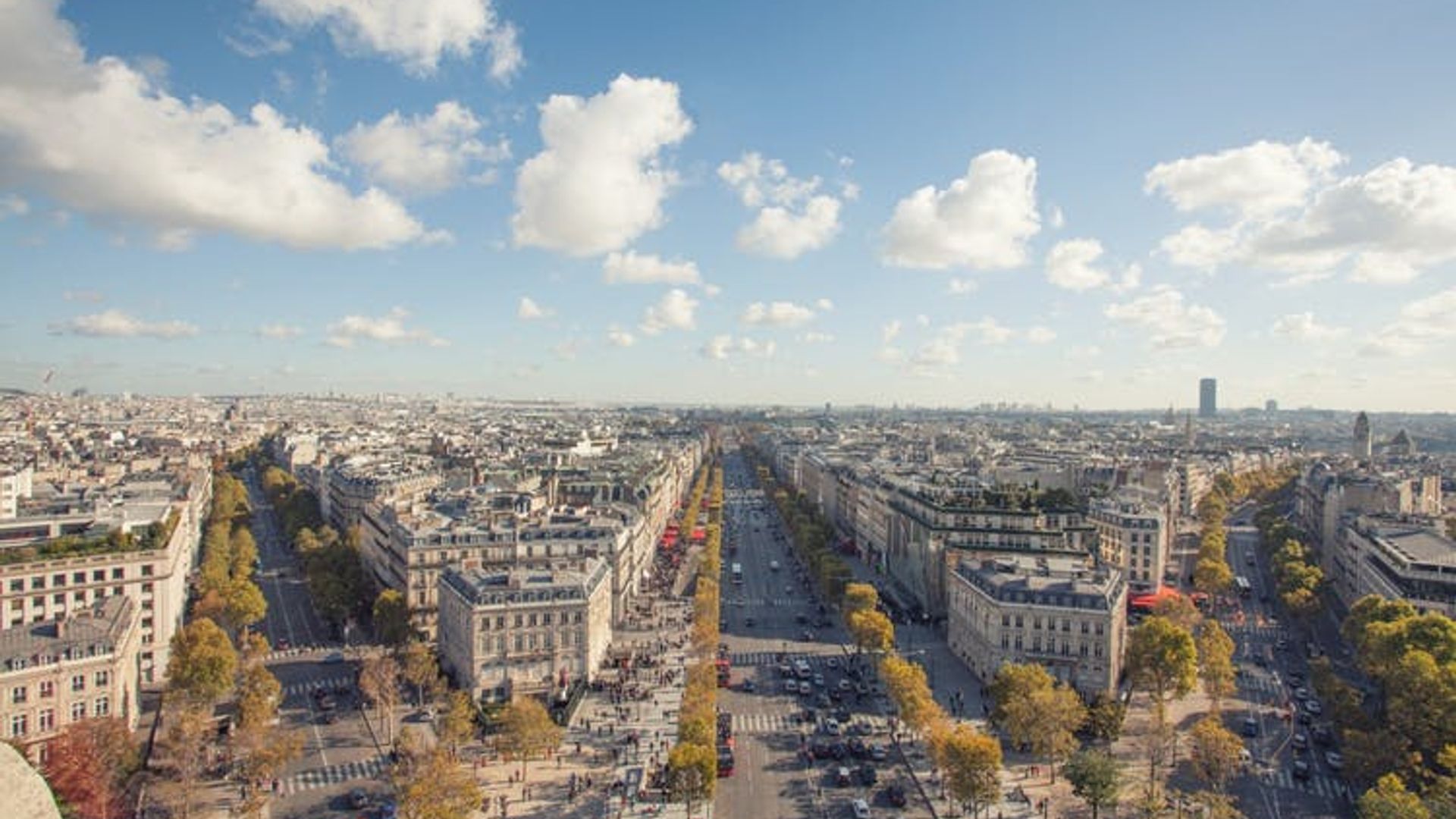 Entrance tickets to the Arc de Triomphe's rooftop