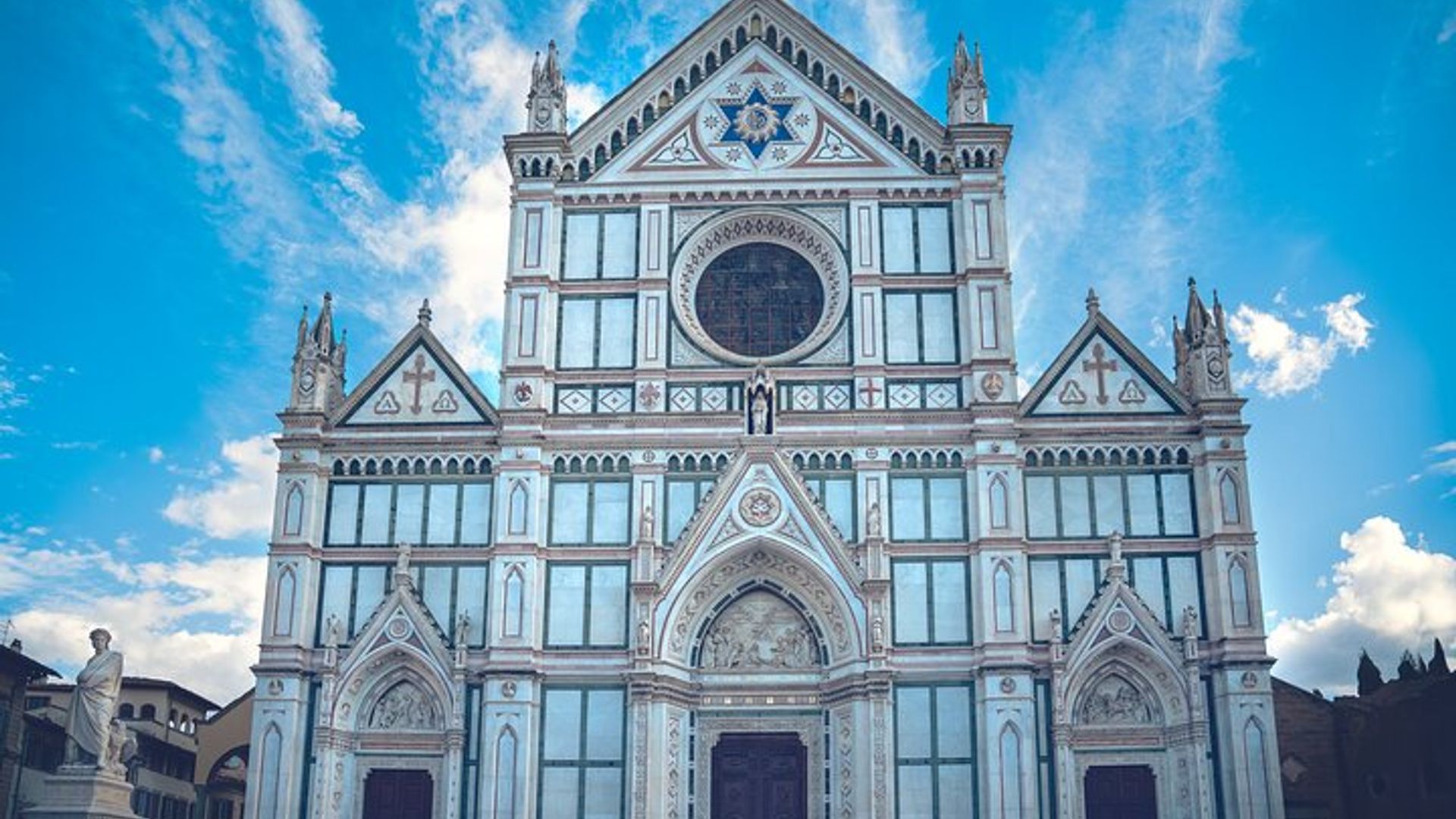 Florence Santa Croce Guided Tour with Wine Tasting