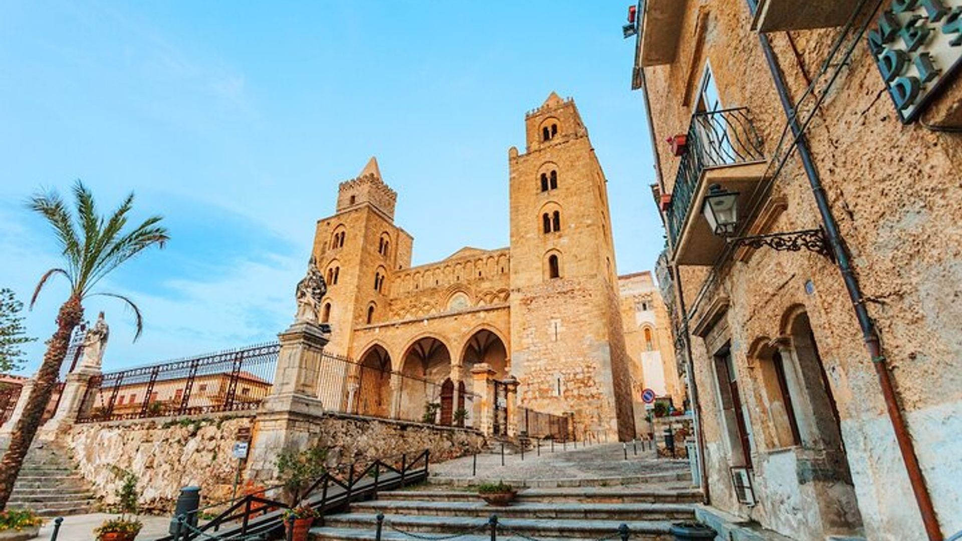 Excursion d’une journée à Monreale et Cefalù