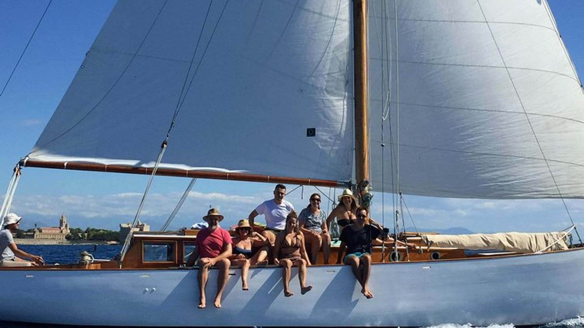 Classic Sailboat Cruise in the Bay of Cannes
