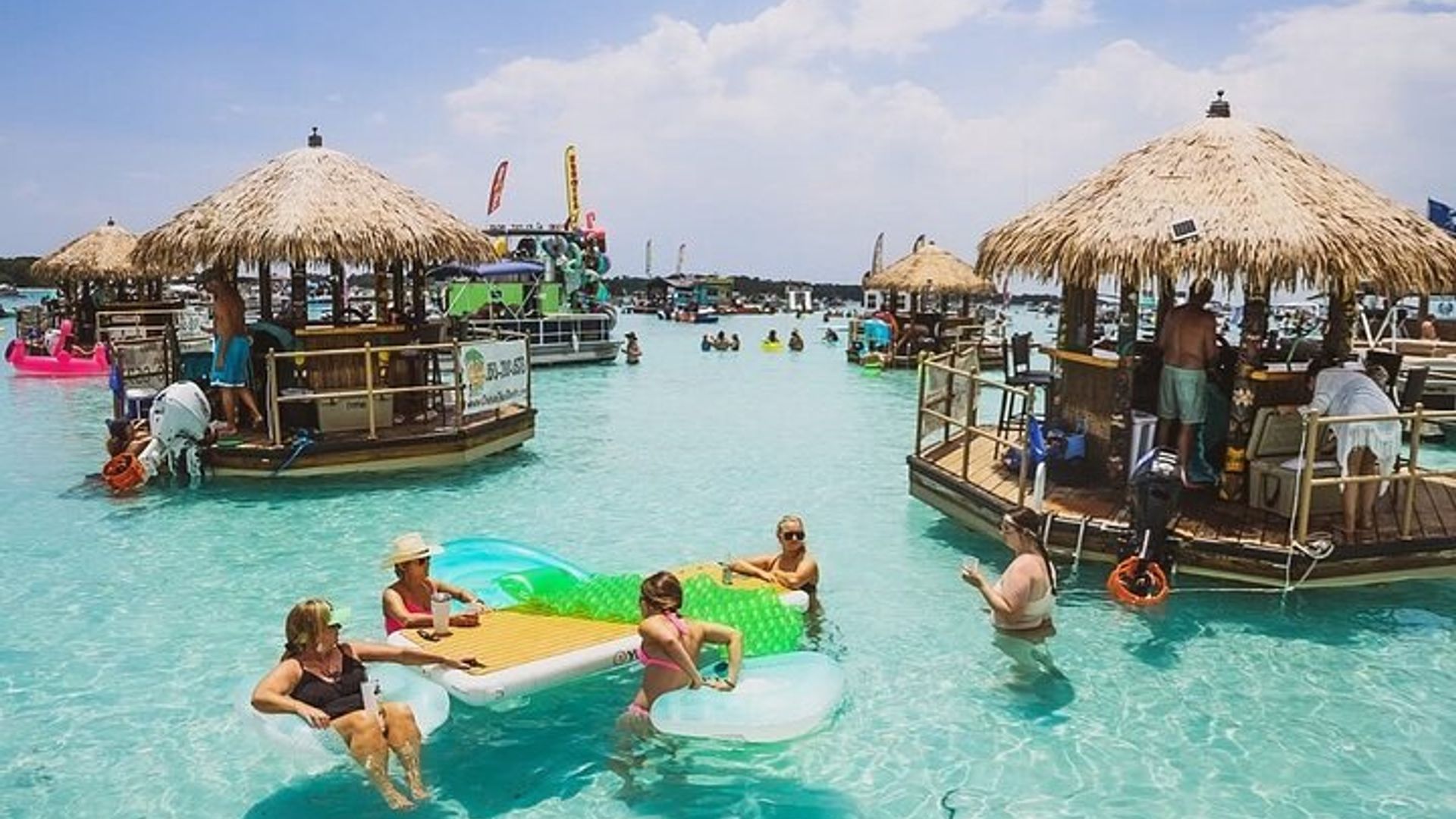 Original Cruisin' Tikis 3hr Crab Island Sandbar Adventure