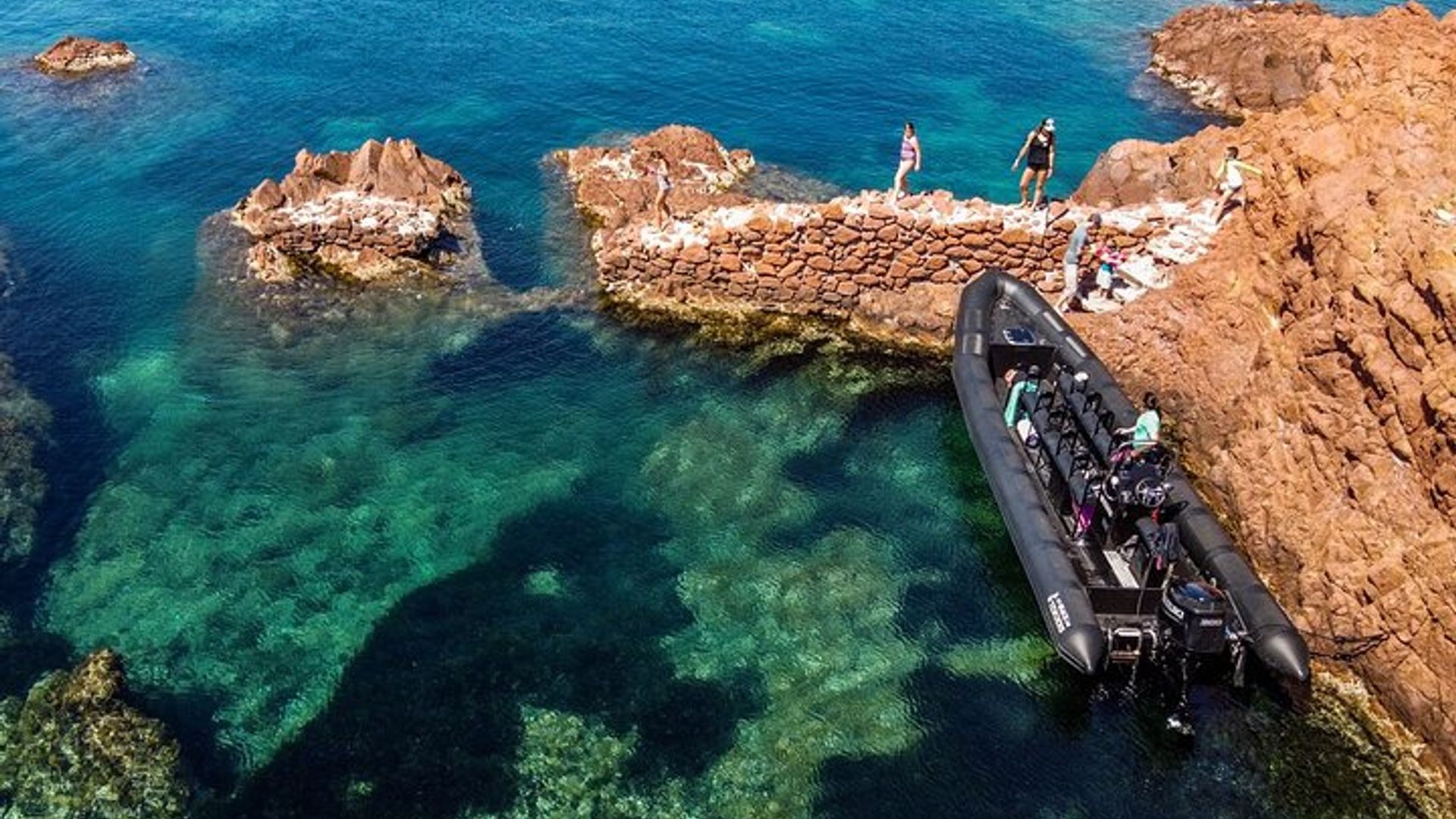 Cannes : Excursion en bateau en petit groupe de l'Estérel