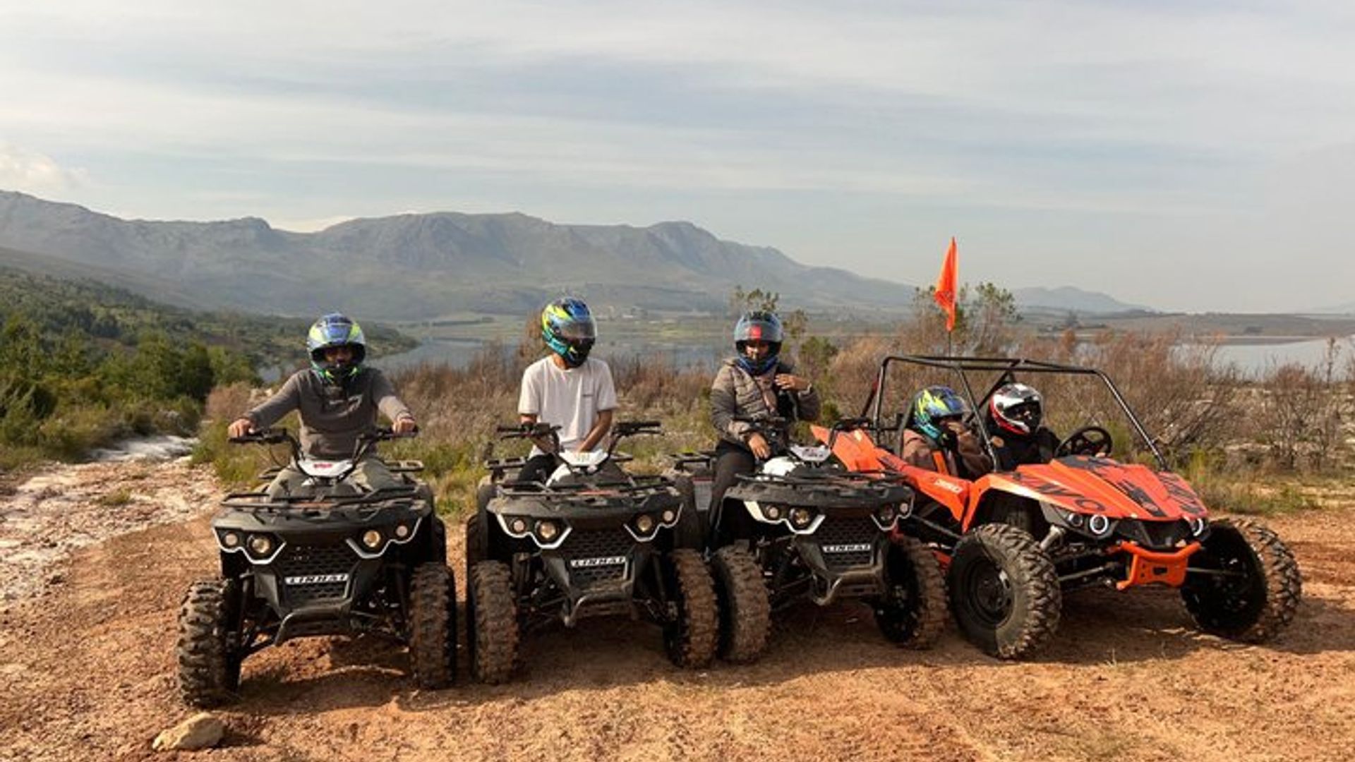 Ciudad del Cabo Elgin Valley Quadbiking a la cascada