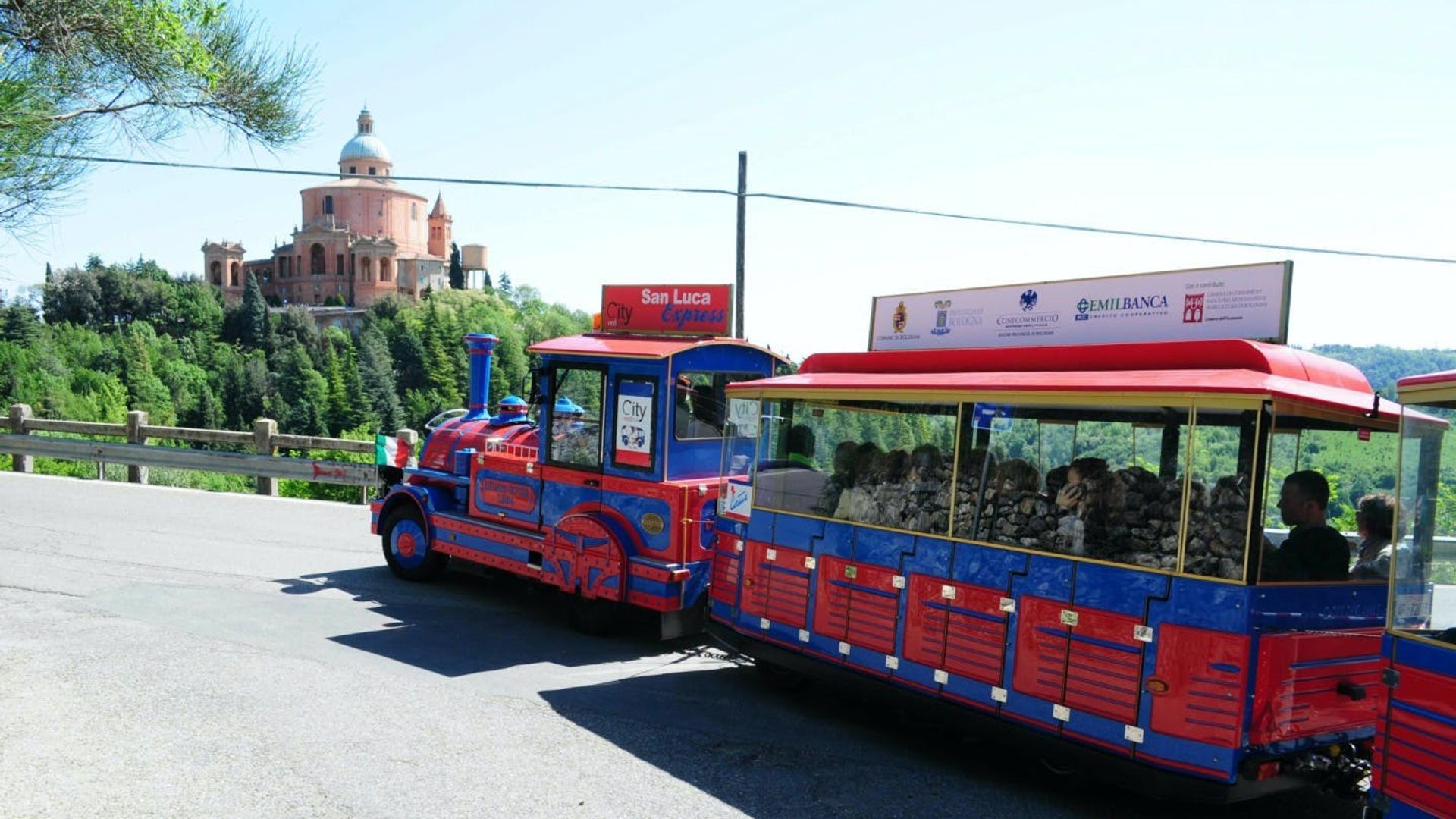 Sanctuary of San Luca guided visit and tourist train panoramic tour