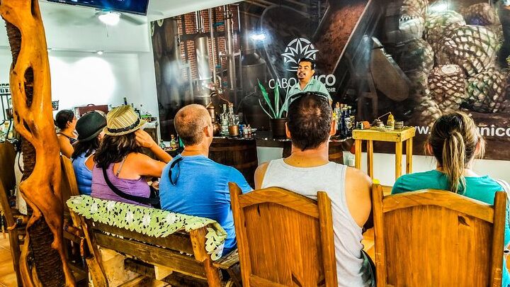 A private tequila and mezcal tasting workshop