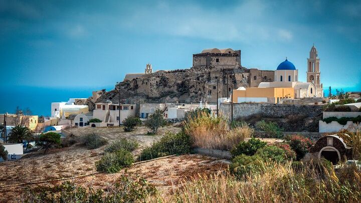 Santorini Highlights Full-Day Sightseeing and Winery Tour