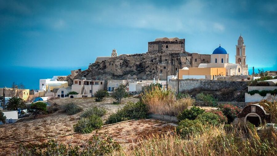 Santorini Highlights Full-Day Sightseeing and Winery Tour
