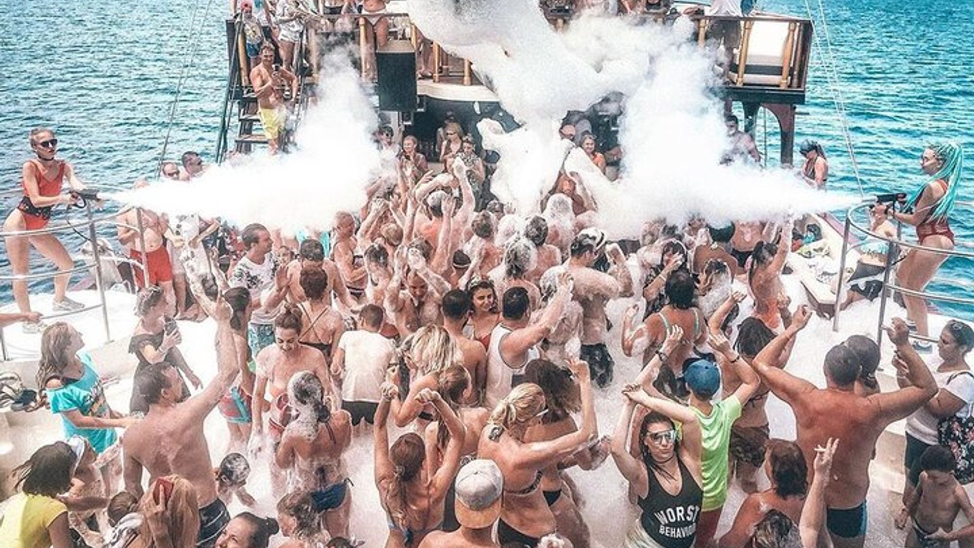 Monster Pirate Boat Tour with BBQ Lunch and Transfer from Antalya