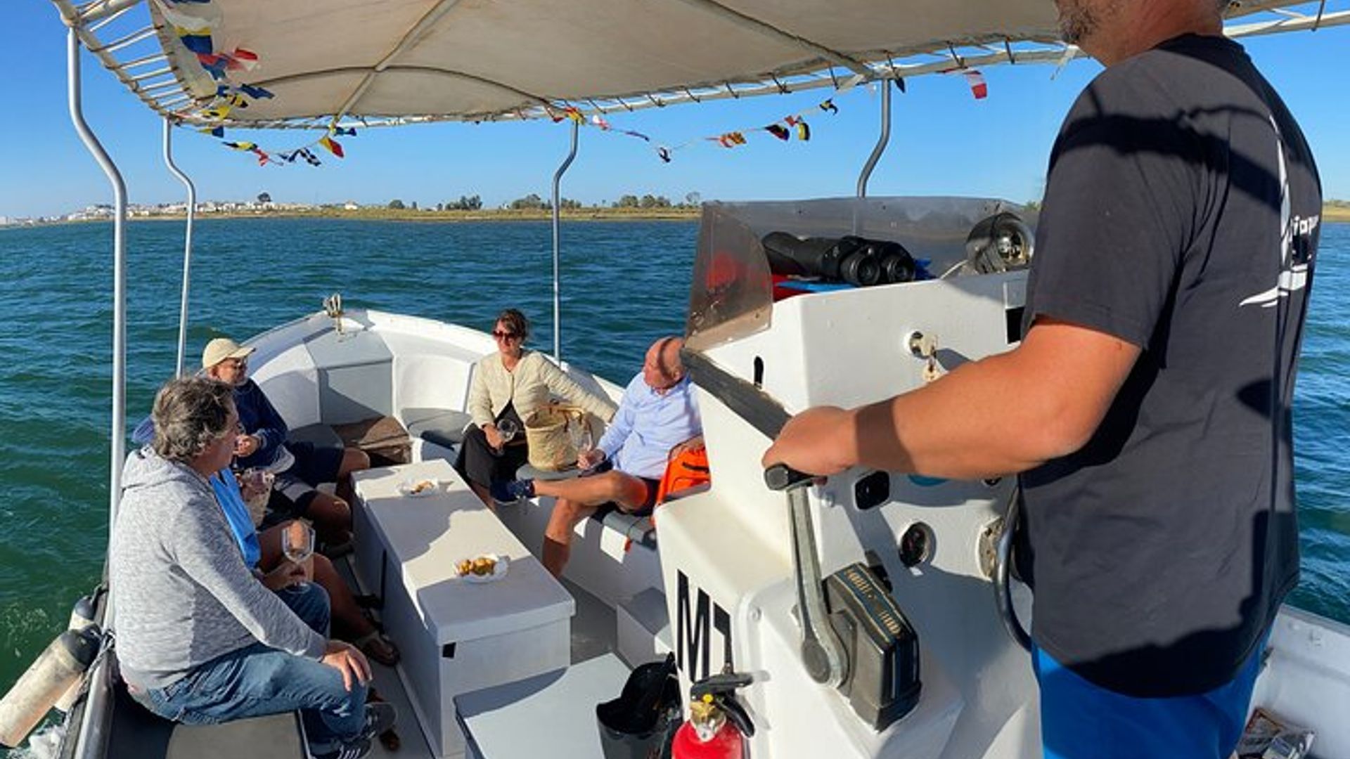 1 Hour Sunset Boat Tour in Vila Real de Santo Antonio Portugal