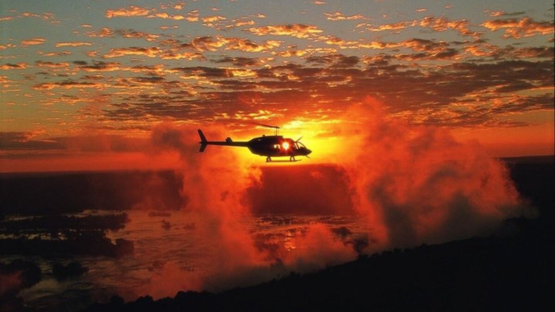12–15 Minute Helicopter Flight Over Victoria Falls