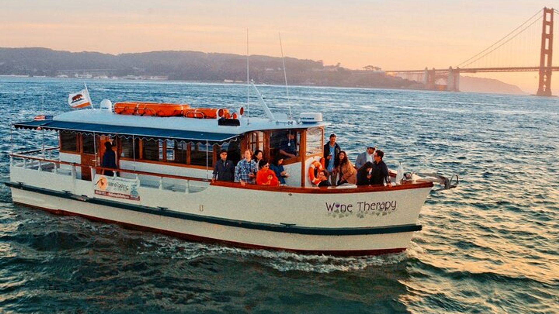 San Francsico Bay Cruise on Wine Therapy Yacht image 2