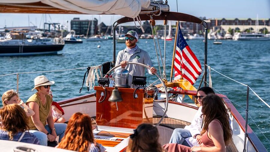 Newport Afternoon Sightseeing Sail on Classic Sailboat