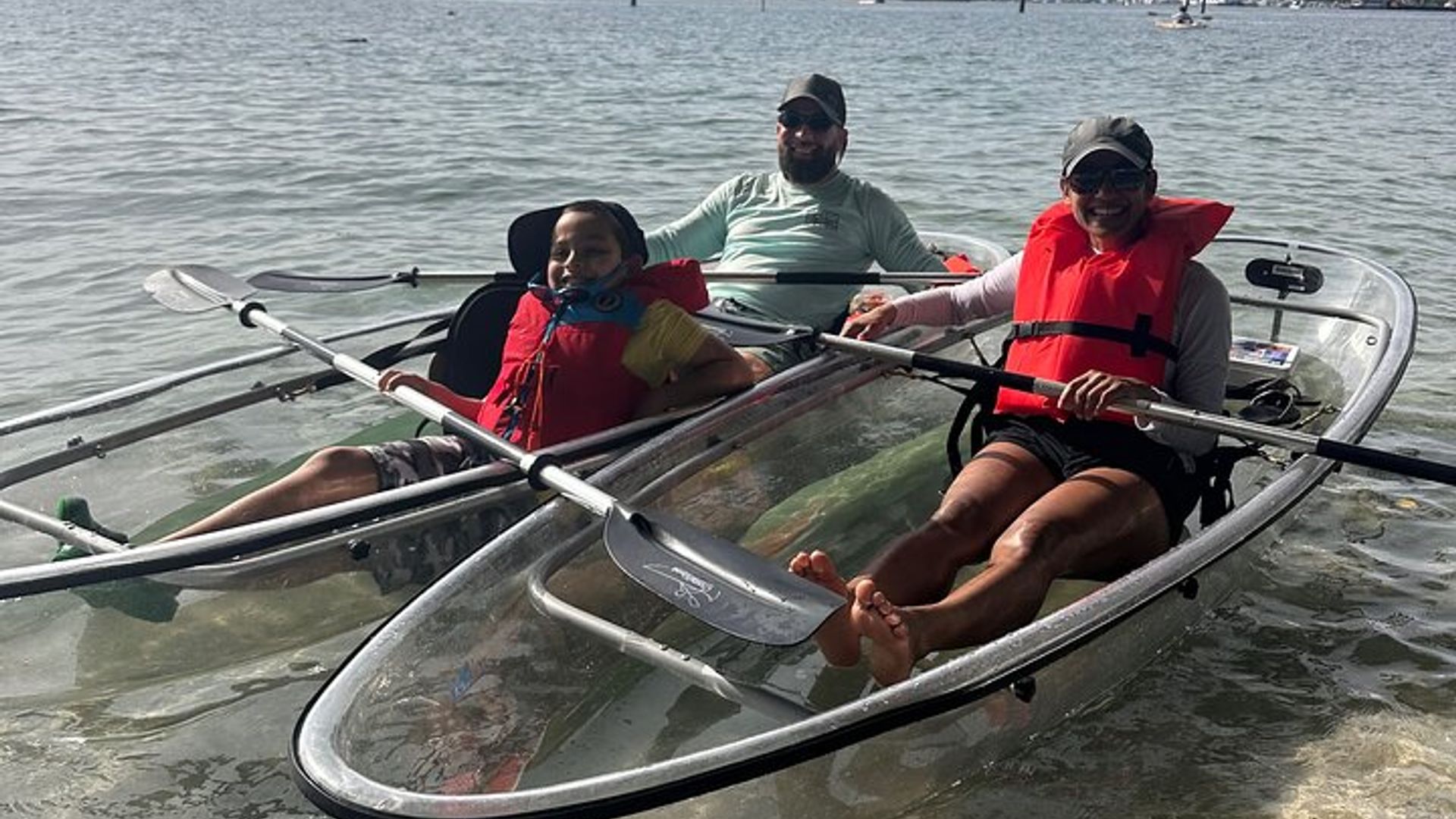 Riviera Beach nach Peanut Island Clear Kayak Tour