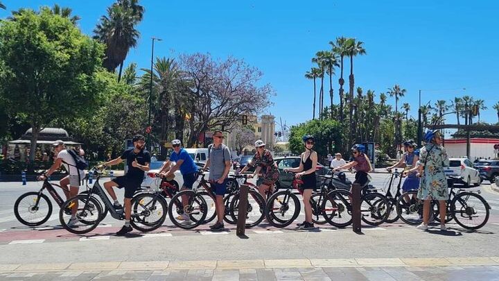 Malaga Electric Bike Guided Small-Group Tour
