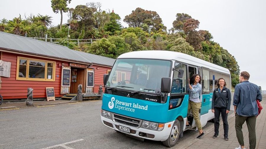 Stewart Island Introductory Minibus Tour from Oban