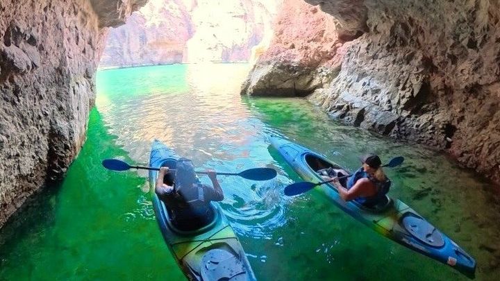 Emerald Cave Kayak Rentals Near Las Vegas at Willow Beach