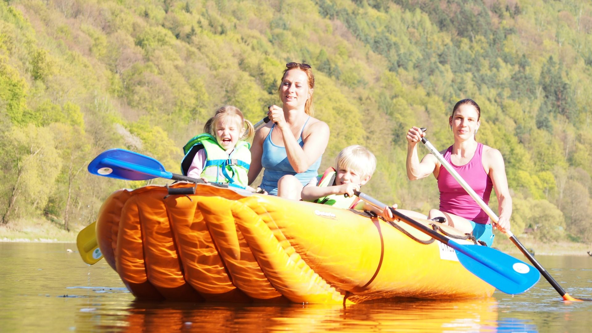 BIKE & RAFT TOUR: Schmilka - Děčín - Schmilka 5.5 hrs
