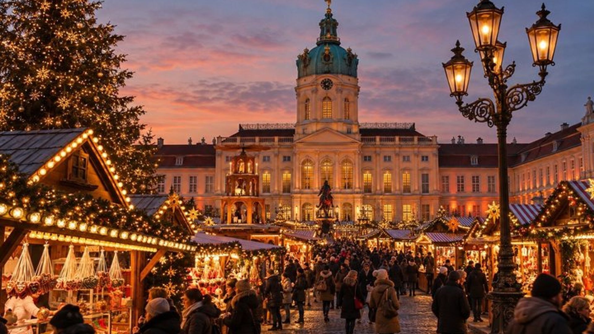 Royal Berlin Christmas Tour Charlottenburg Palace and Market