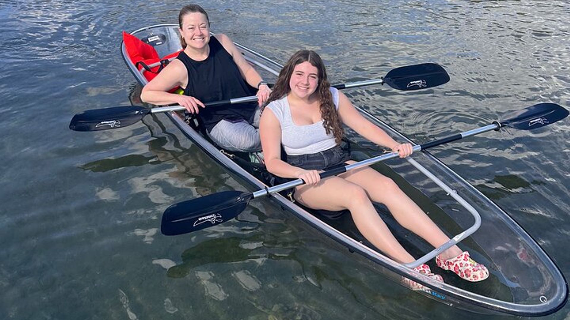 Riviera Beach to Peanut Island Clear Kayak Tour